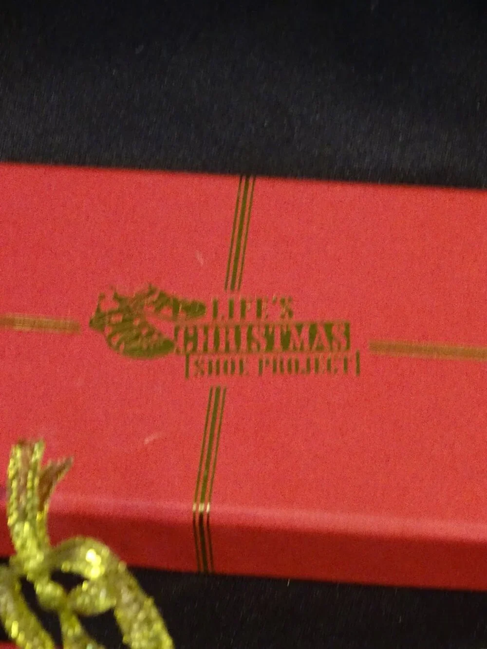 New in the box Life's Christmas Shoe Project Set of 3